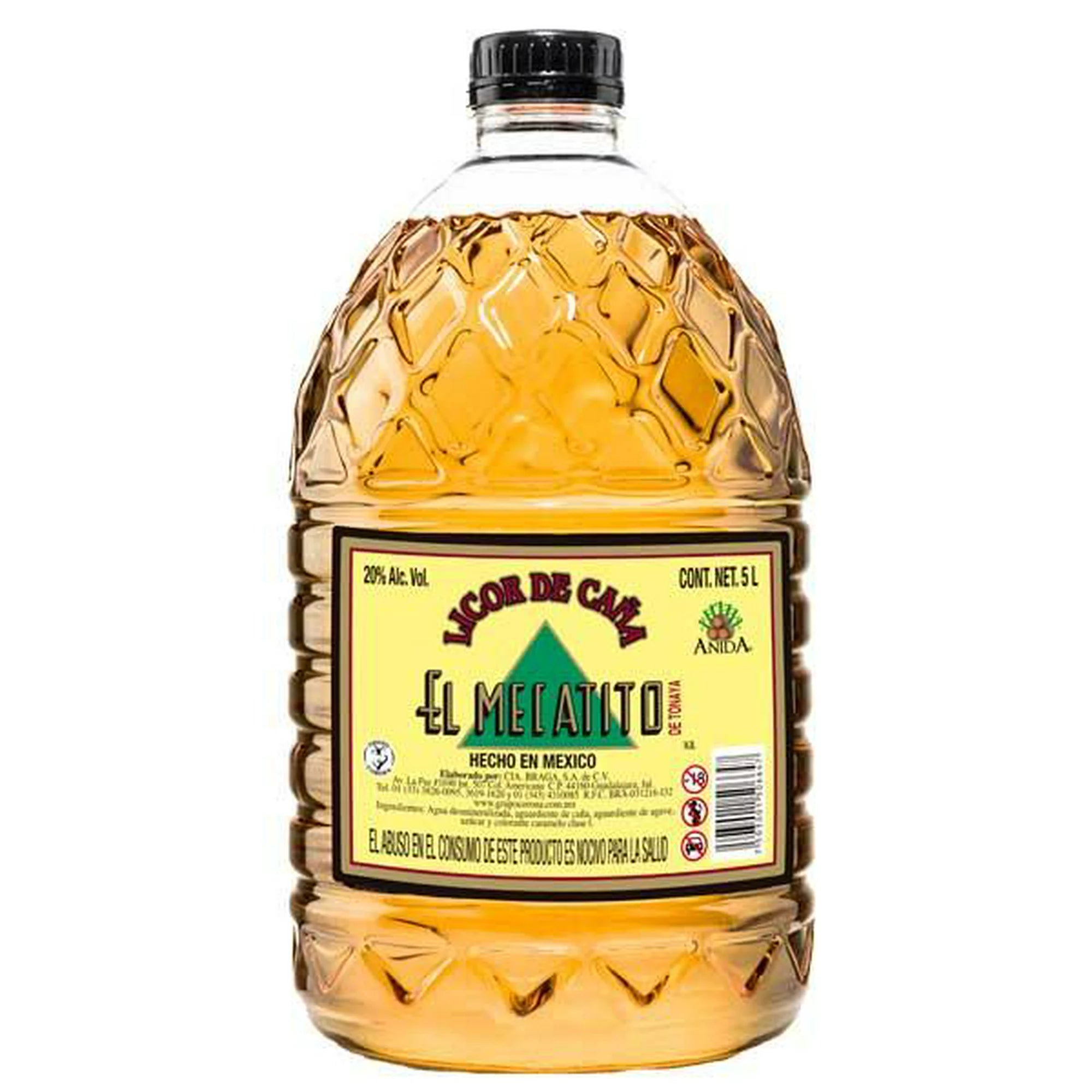 Licor De Caña El Mezcalito De Tonaya - 5 L