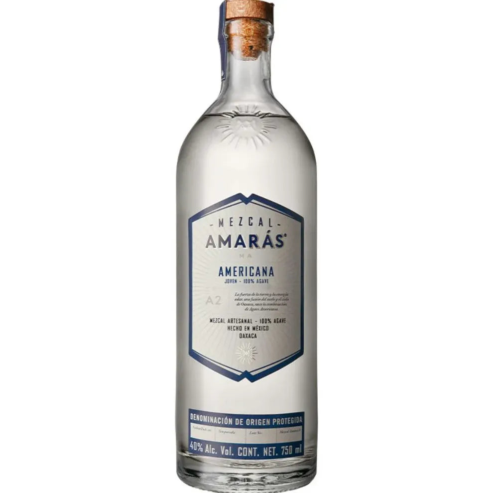 Mezcal Amaras Americana Joven 100% Agave - 750 Ml