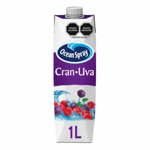 Jugo Ocean Spray Arandano Y Uva Tetrapack - 1 L