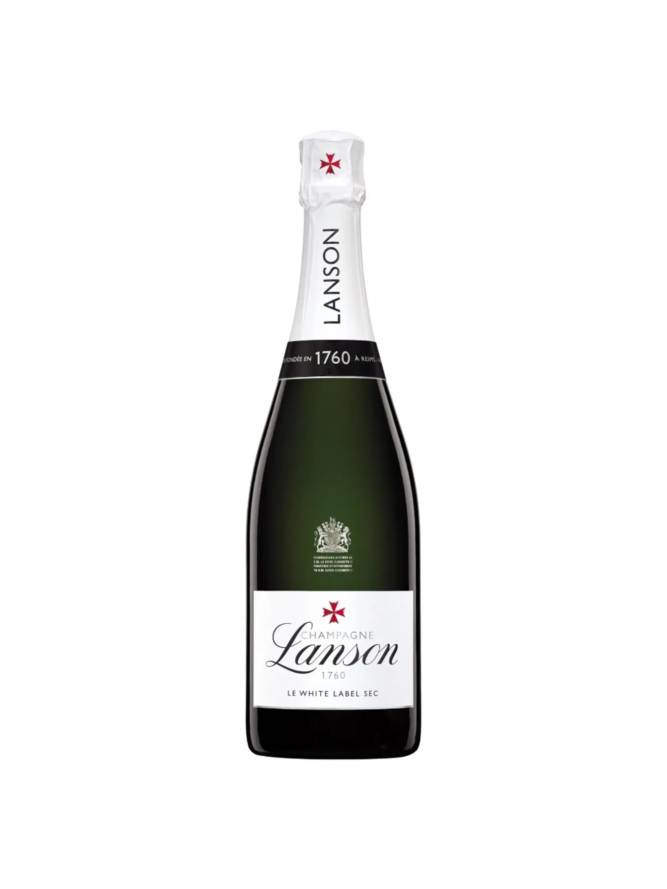 Champ. Lanson 1760 Le White Label Sec - 750 Ml