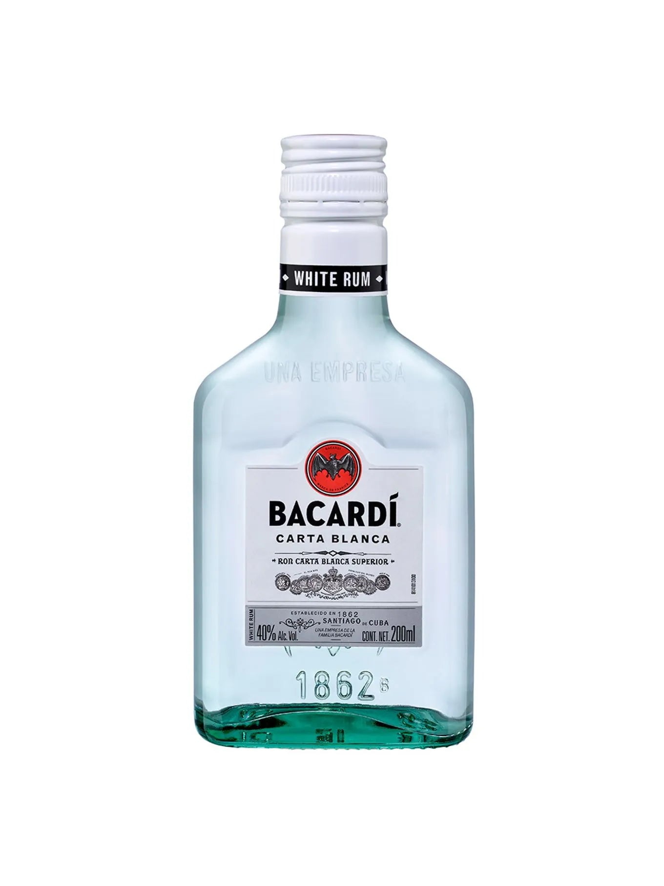 Ron Bacardi Blanco - 200 Ml