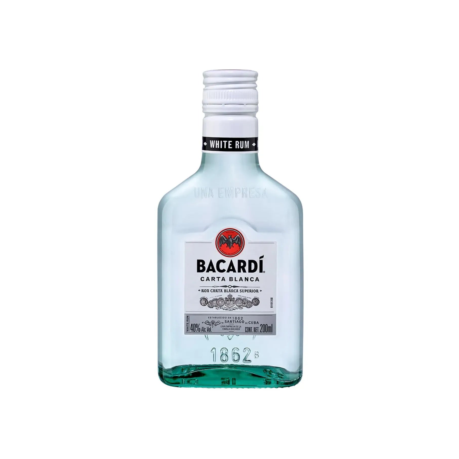 Ron Bacardi Blanco - 200 Ml