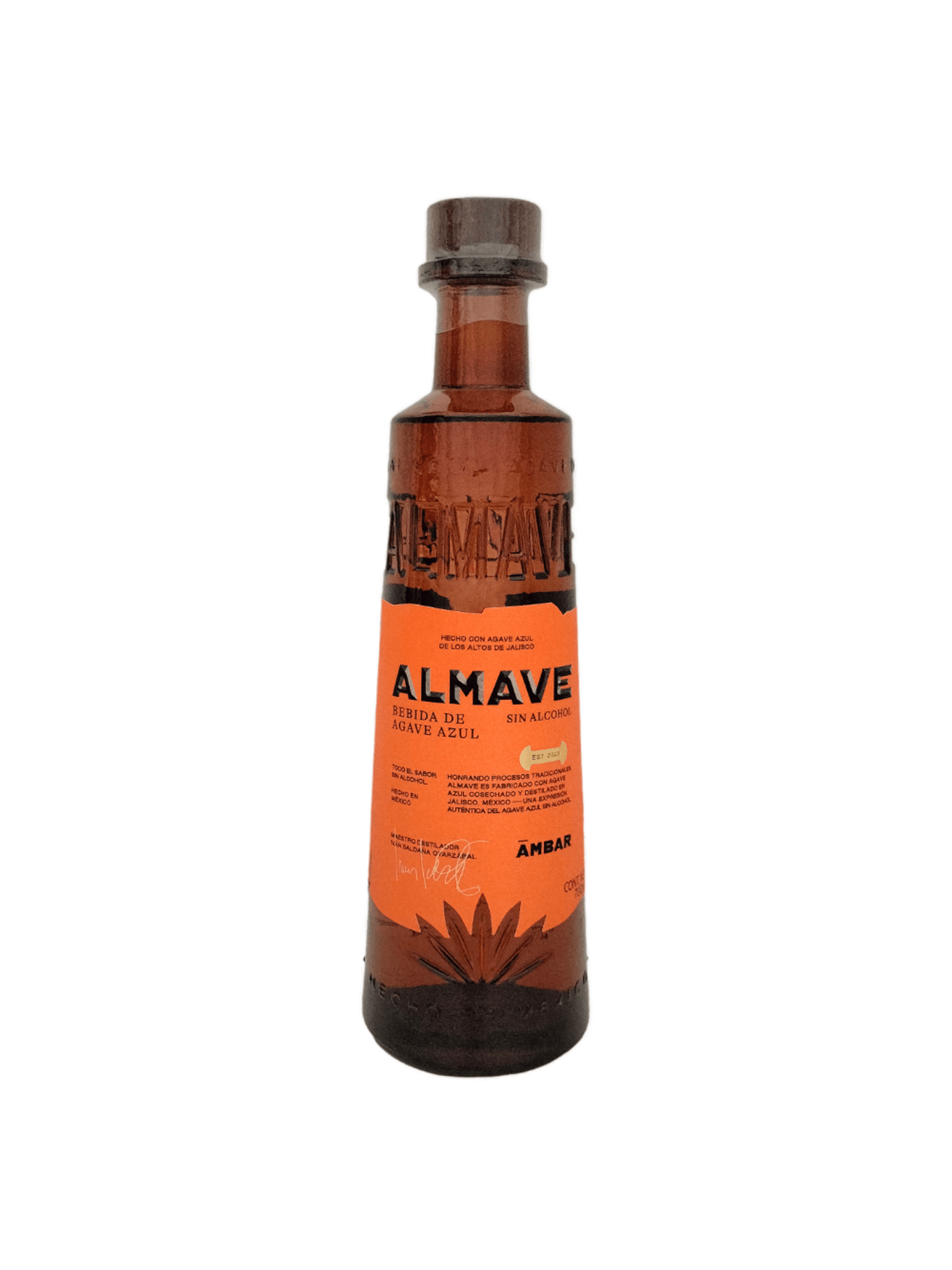 Bebida de Agave Azul Almave Ambar Sin Alcohol 700 - Ml