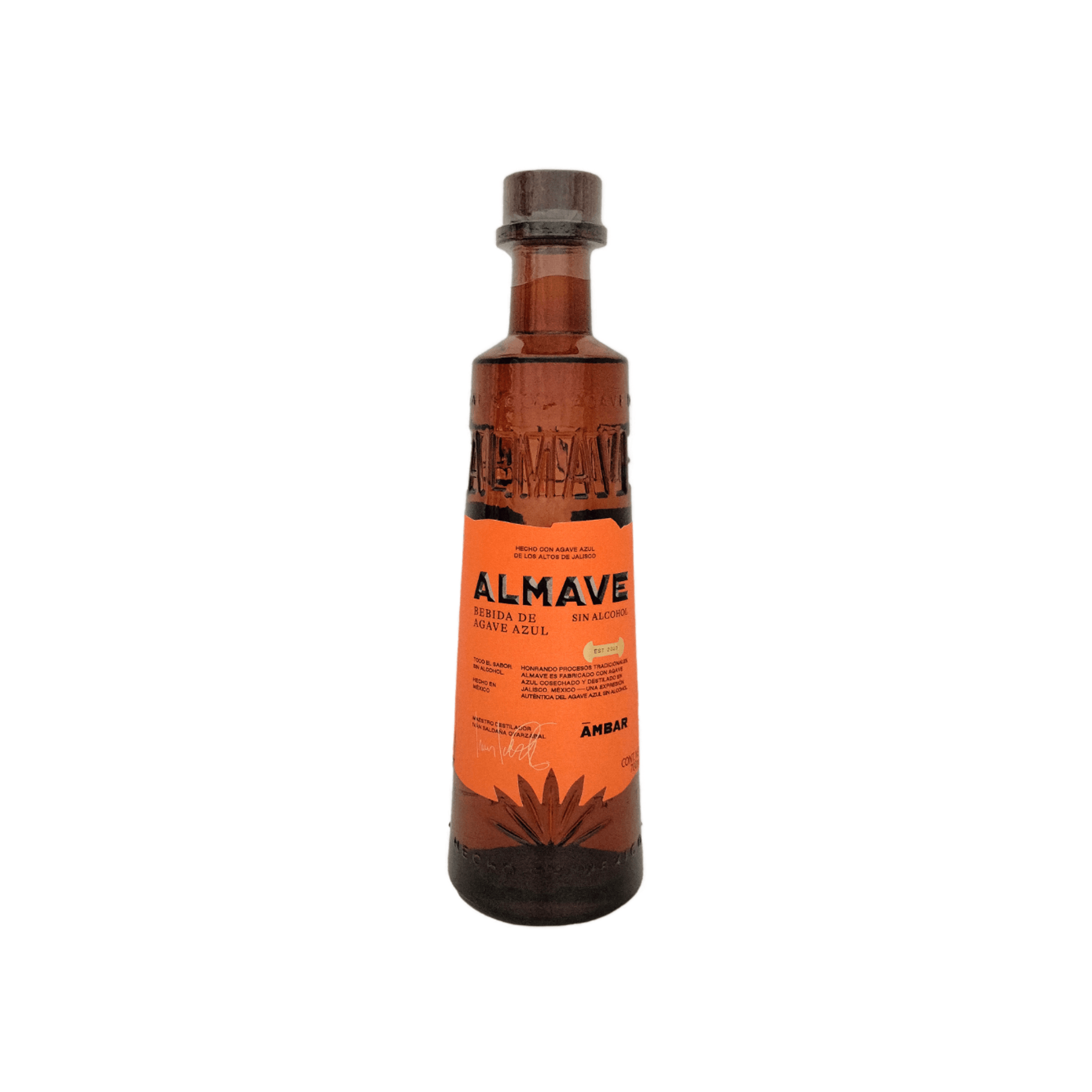 Bebida de Agave Azul Almave Ambar Sin Alcohol 700 - Ml