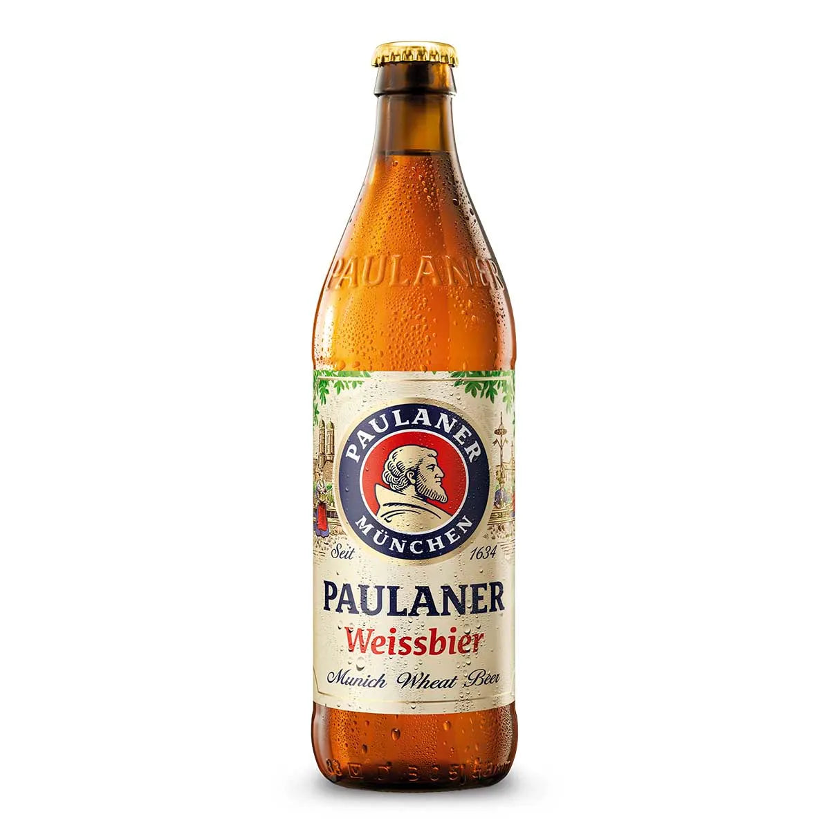 Cerveza Paulaner Weissbier Vidrio - 500 Ml