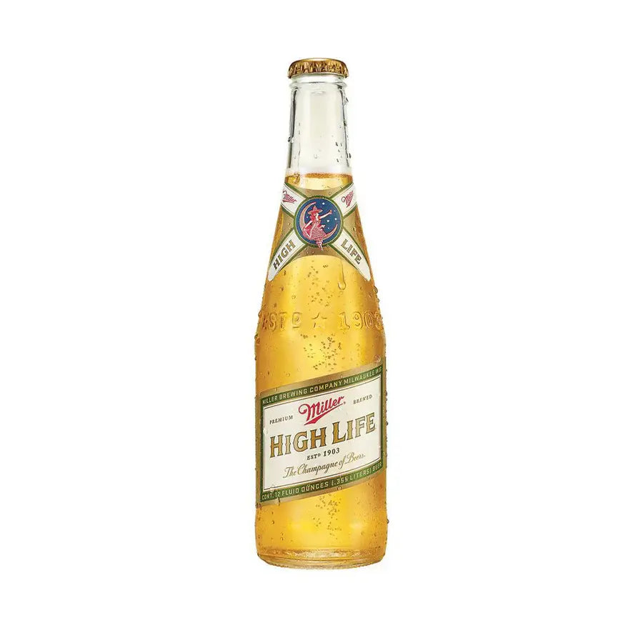 Cerveza Miller High Life Vidrio - 355 Ml