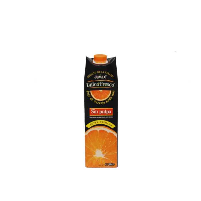 Jugo Jumex Unico Fresco Naranja Sin Pulpa Tetrapack - 960 Ml