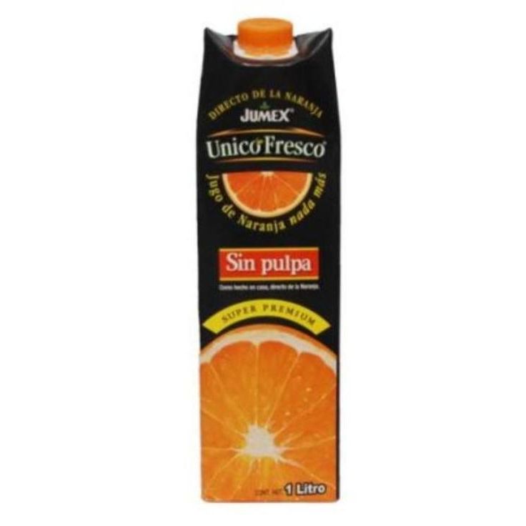Jugo Jumex Unico Fresco Naranja Sin Pulpa Tetrapack - 960 Ml