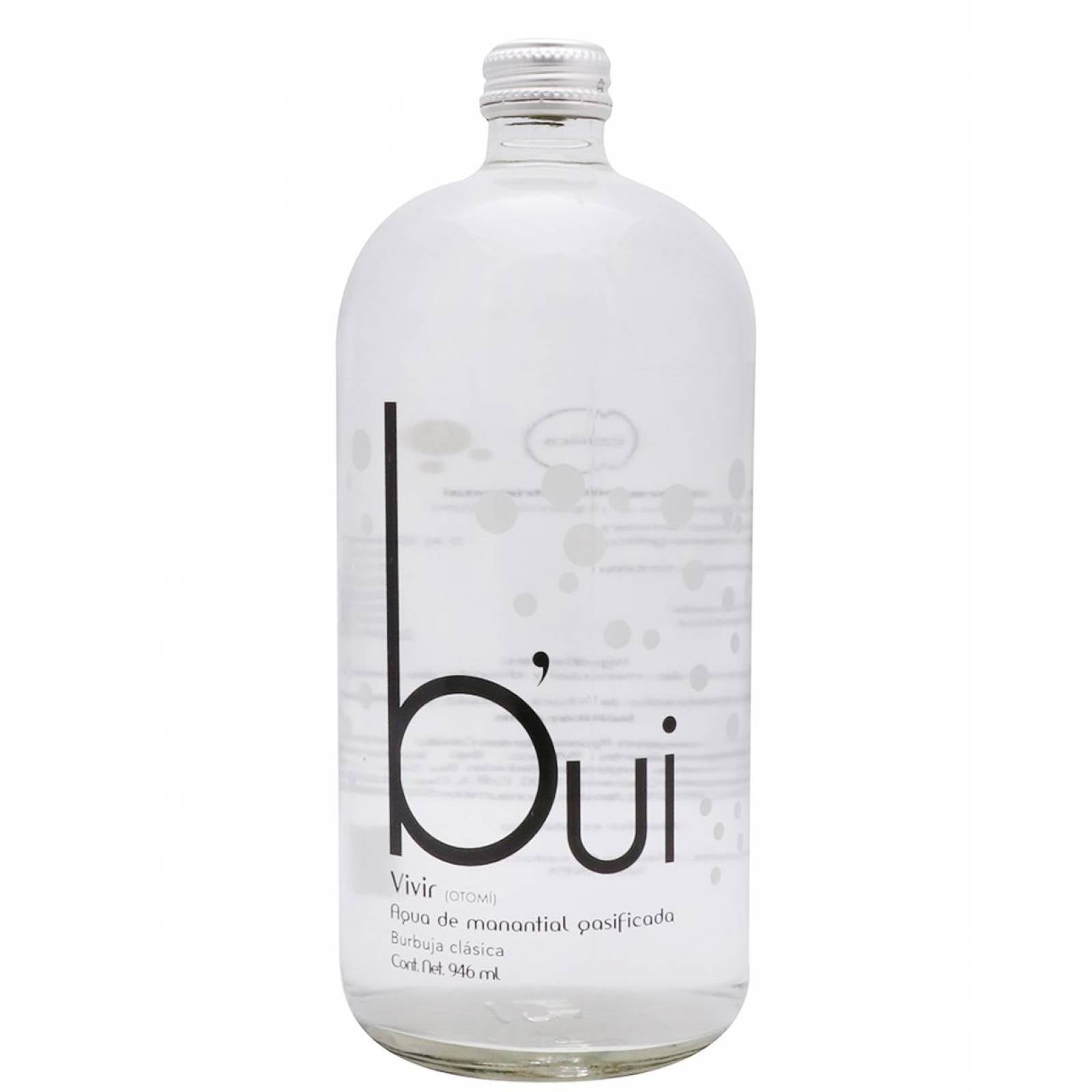 Agua Natural Bui Vidrio - 946 Ml