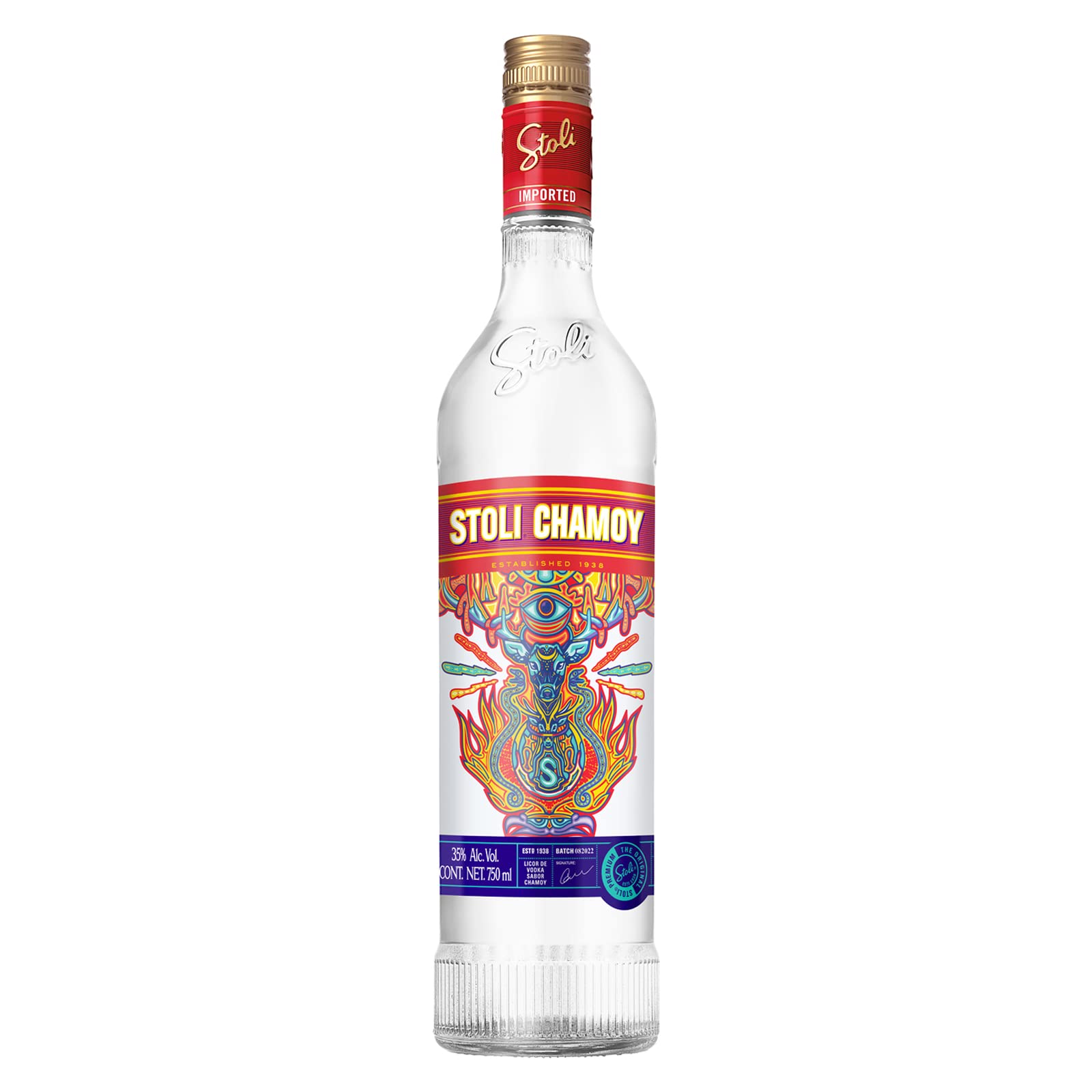 Licor De Vodka Stoli Chamoy - 750 Ml