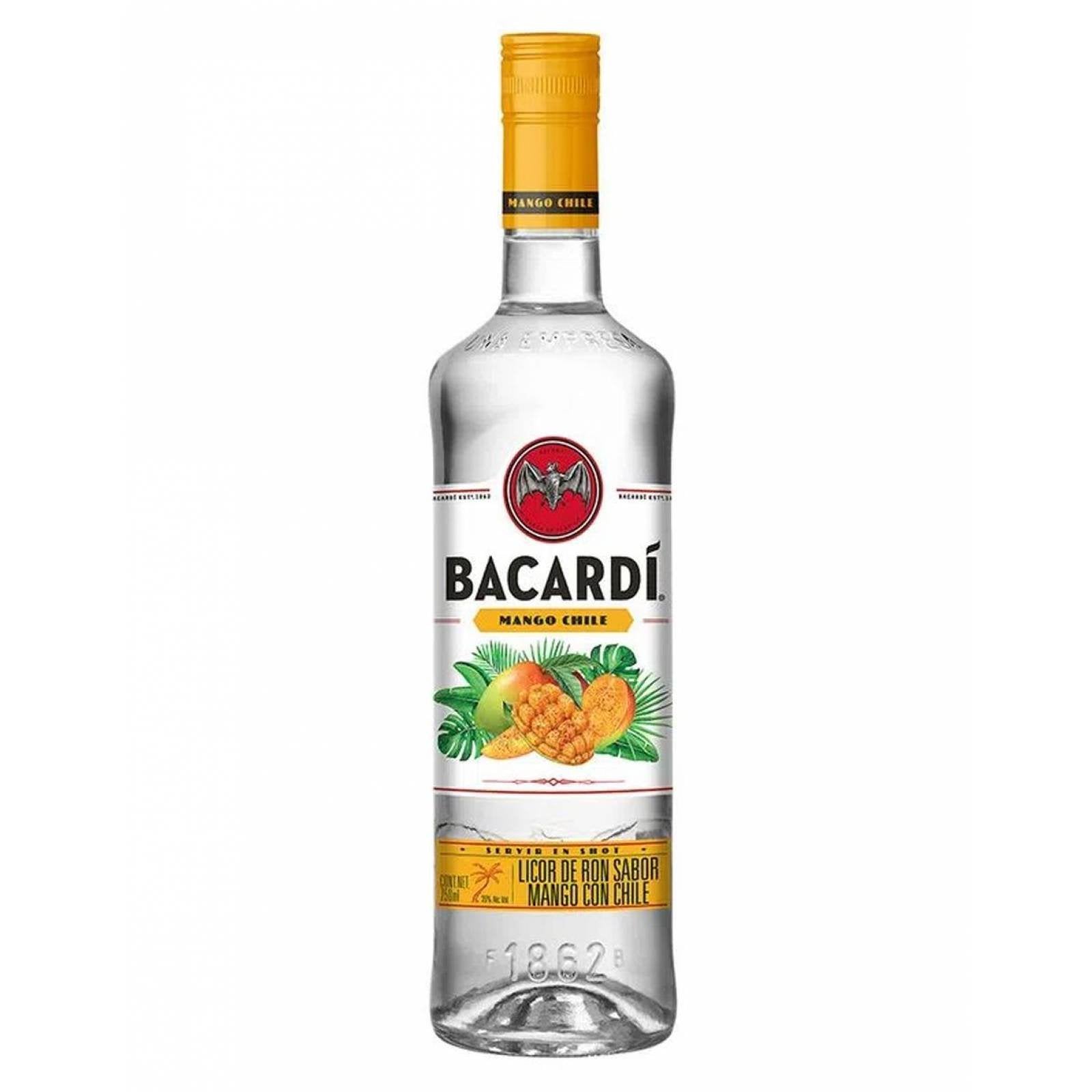 Licor Bacardi De Ron Mango Con Chile - 750 Ml