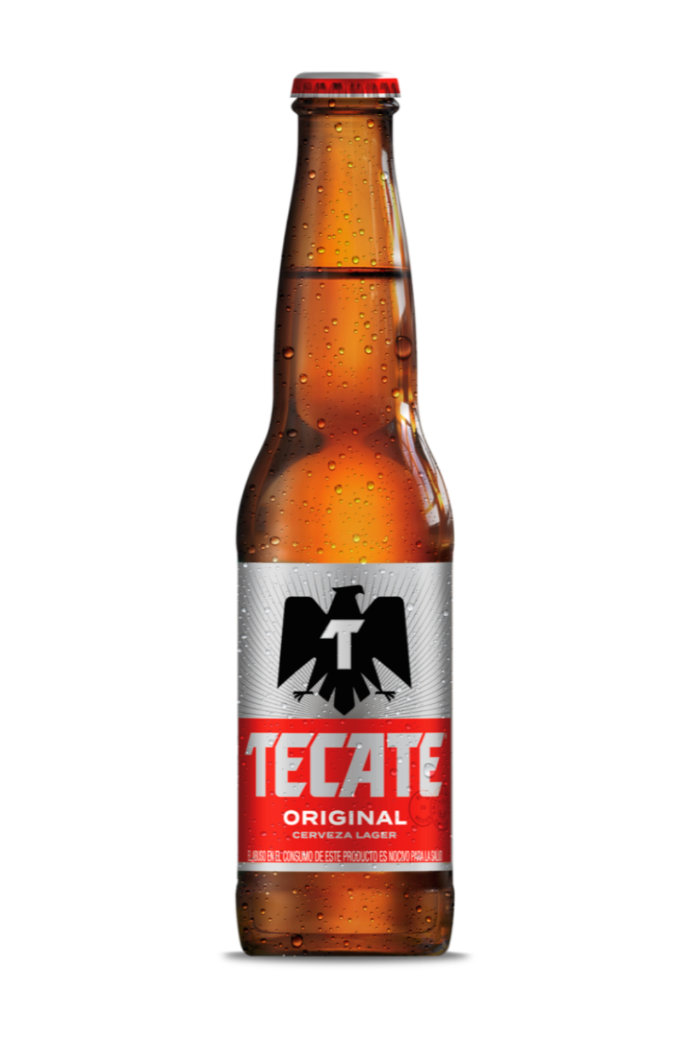 Cerveza Tecate Original Vidrio - 355 Ml