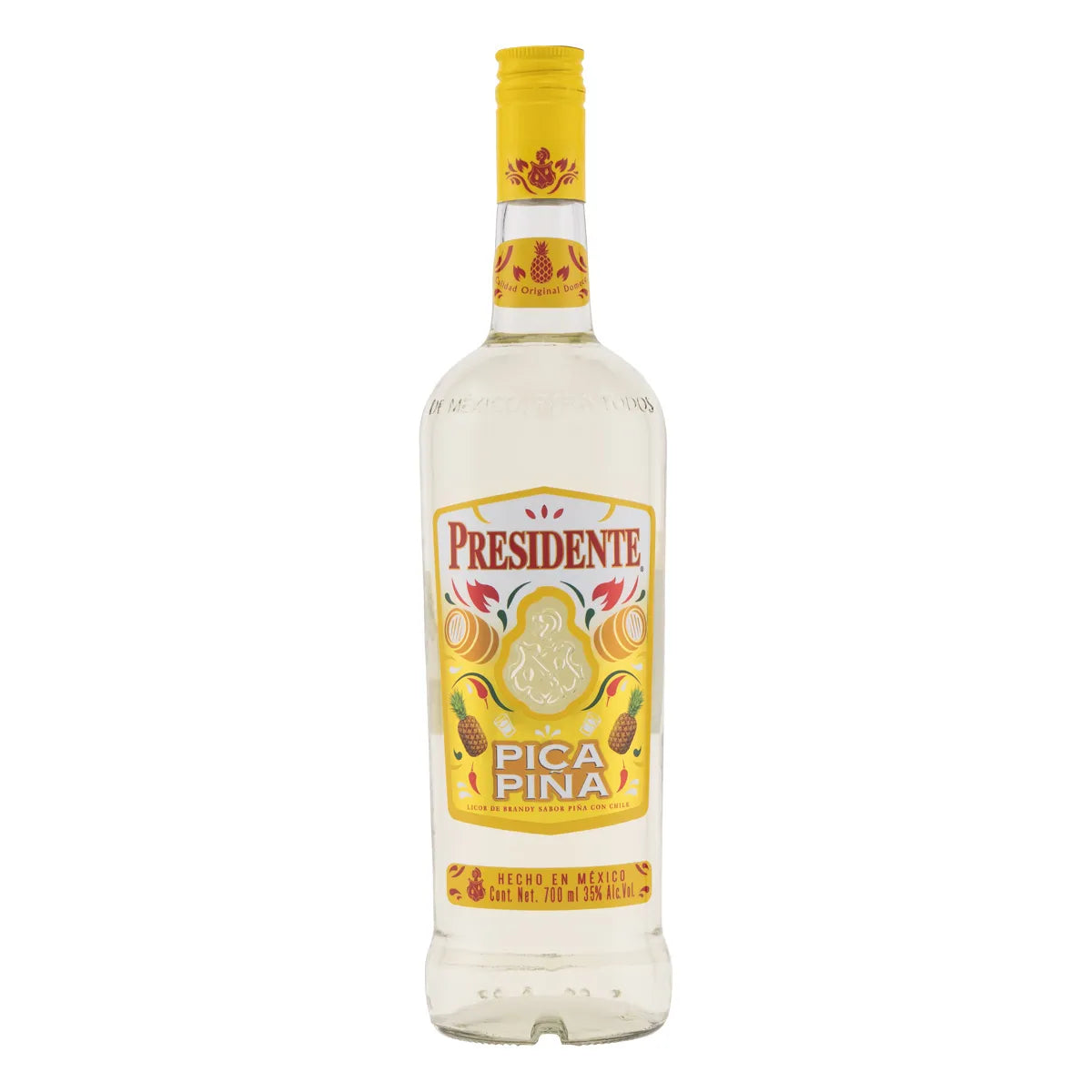 President Pica Pineapple Brandy Liqueur - 700 Ml