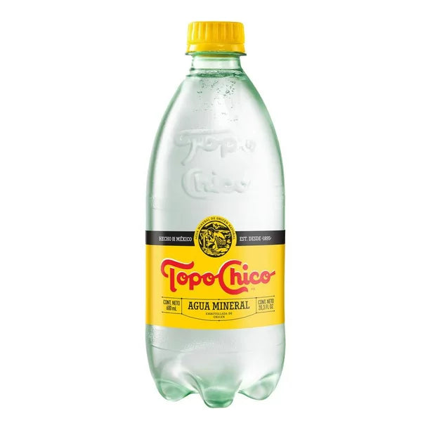 Agua Mineral Topo Chico Pet - 600 Ml