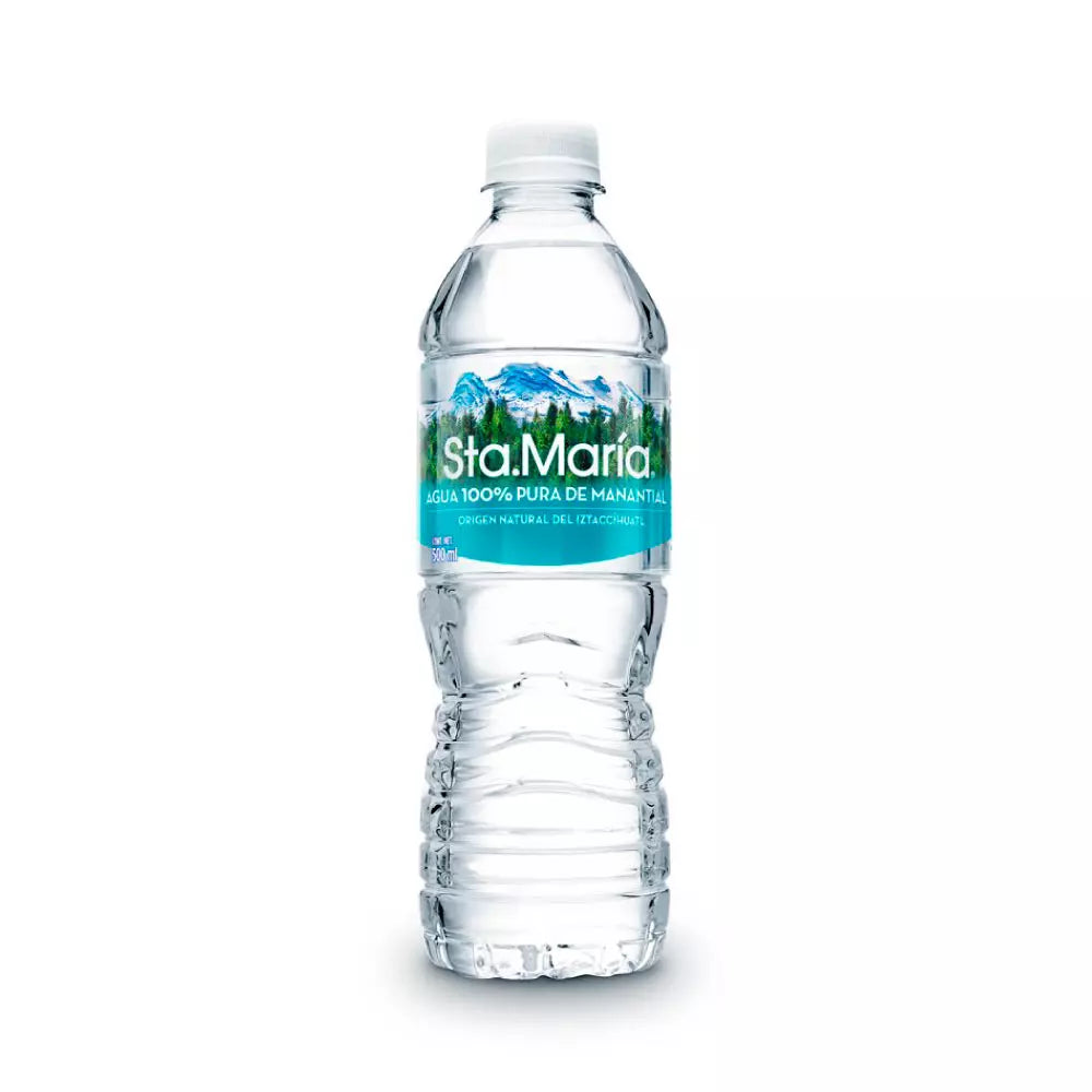 Agua Natural Santa Maria Pet - 500 Ml