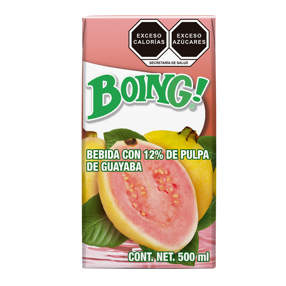 Bebida Boing Con Pulpa De Guayaba Tetrapack - 500 Ml