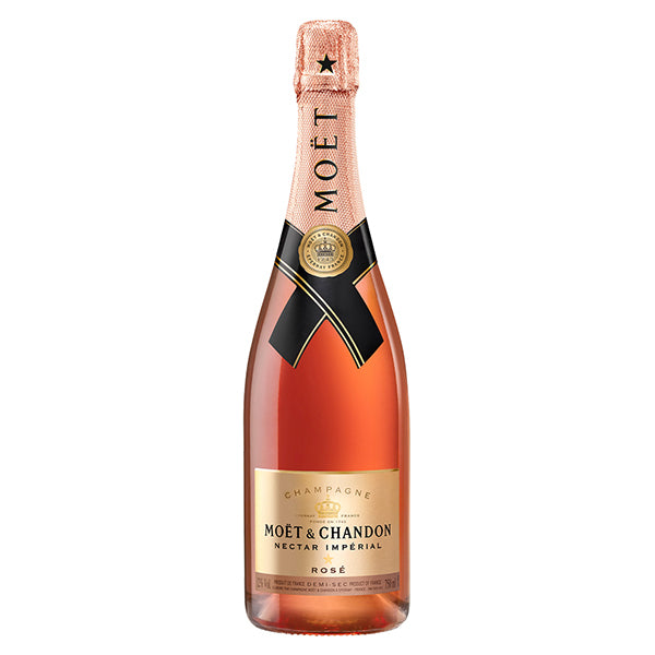 Champ. Moet & Chandon Nectar Rose Nva Pres - 750 Ml