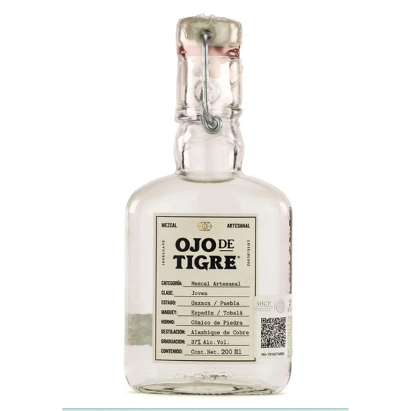 Mezcal Artesanal Ojo De Tigre Joven - 200 Ml