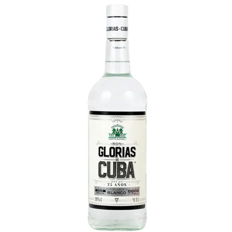 Ron Glorias De Cuba Bco 100% - 1 L