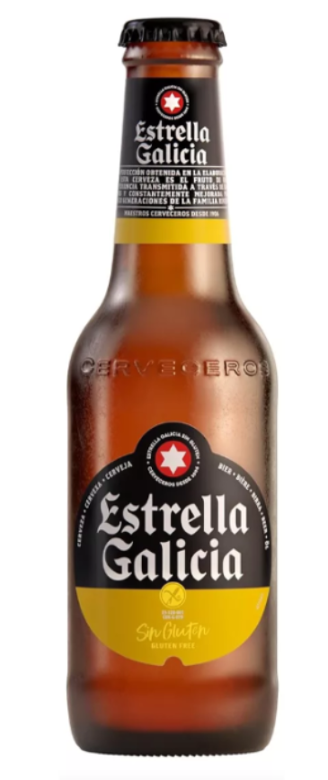 Cerveza Estrella Galicia Gluten Free - 330 Ml