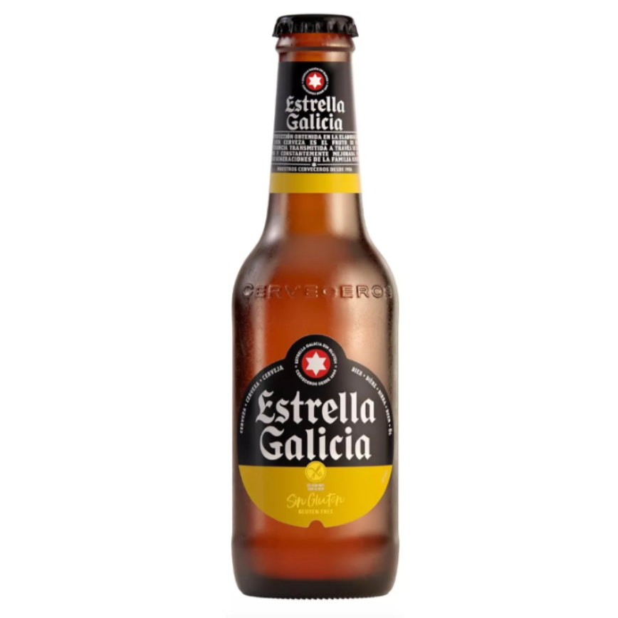 Cerveza Estrella Galicia Gluten Free - 330 Ml