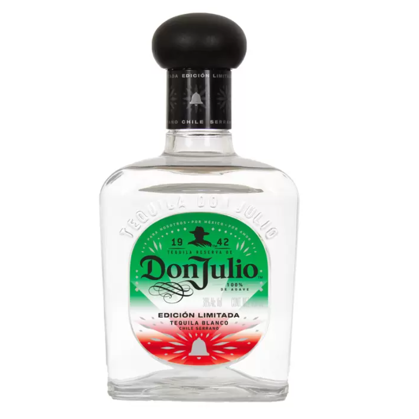 Teq. Don Julio Blanco 100% Chile Serrano - 700 Ml