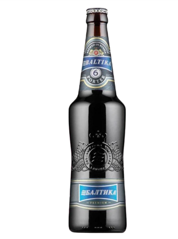 Cerveza Baltika 6 Vidrio - 450 Ml