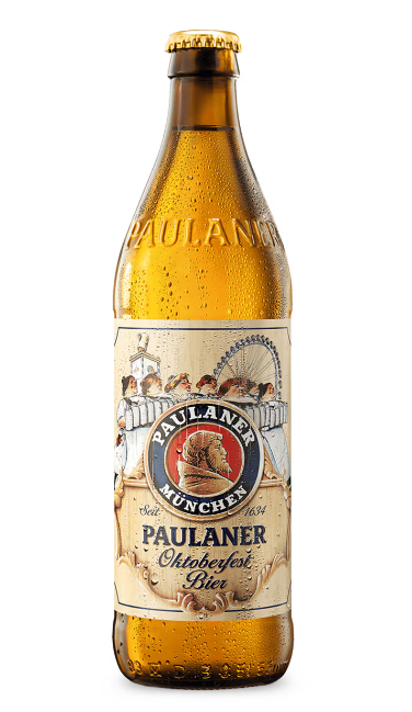 Cerveza Paulaner Oktoberfest Vidrio - 500 Ml