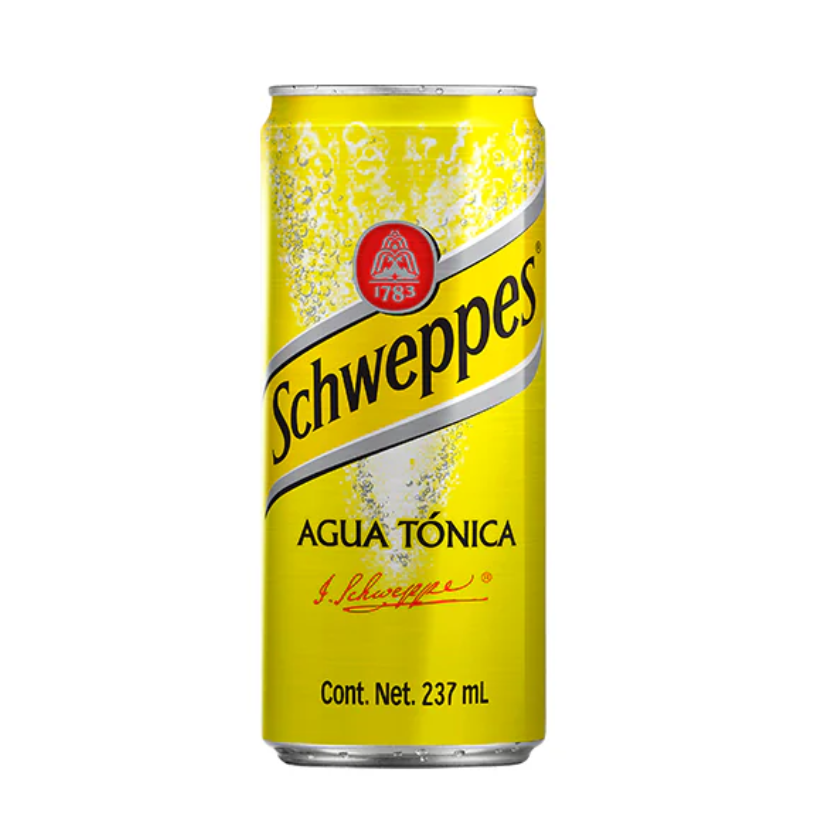 Agua Tonica Schweppes Lata - 237 Ml