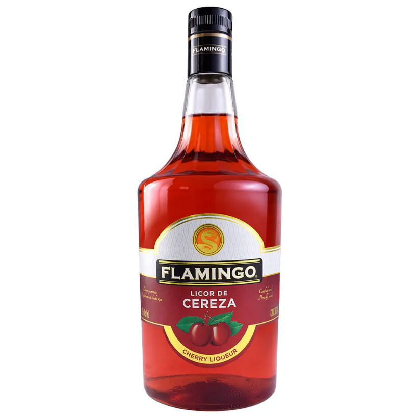 Licor Flamingo De Cereza - 1 L