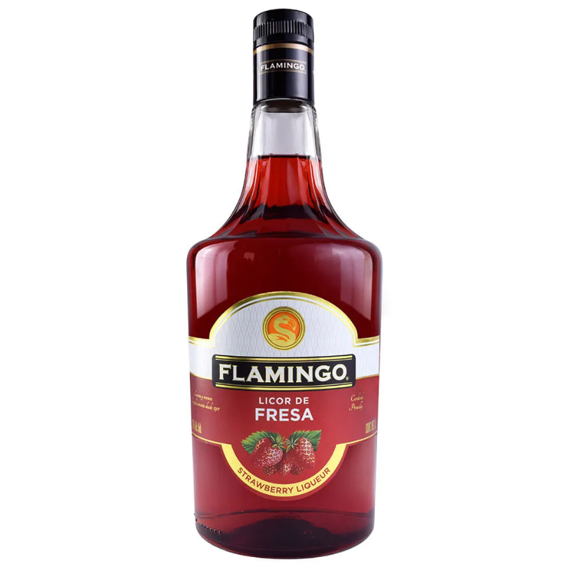 Licor Flamingo De Fresa - 1 L