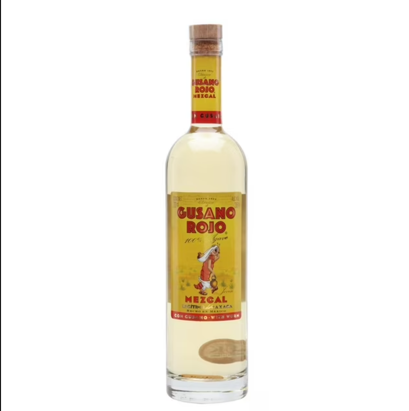 Mezcal Gusano Rojo 100% Aboc Madera/Gusano - 500 Ml