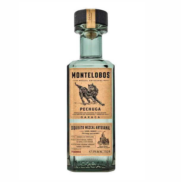 Mezcal Montelobos 100% Artesanal Pechuga - 750 Ml