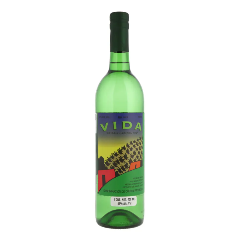 Mezcal Vida Blanco 100% Artesanal - 750 Ml