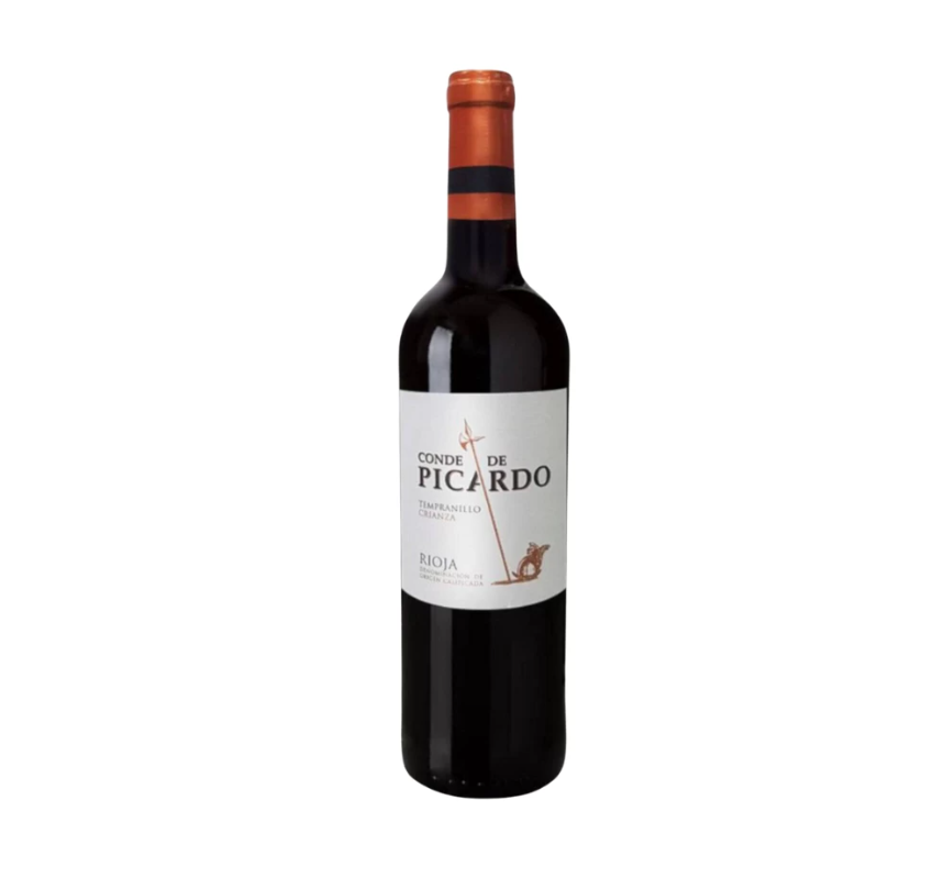 Vino Tinto Conde De Picardo Tempranillo Crianza - 750 Ml