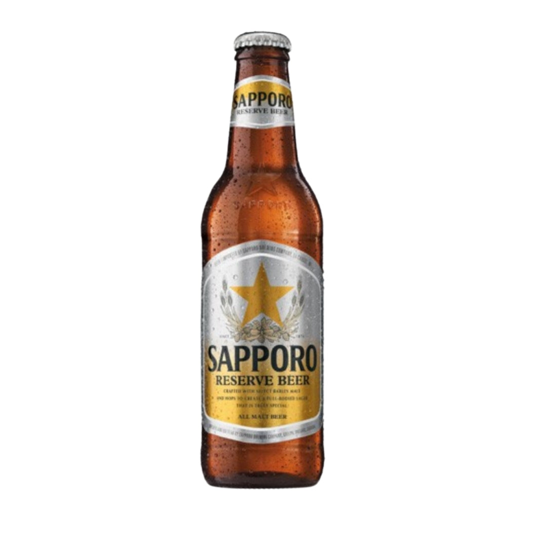 Sapporo Beer Reserve Beer Bottle - 355 Ml