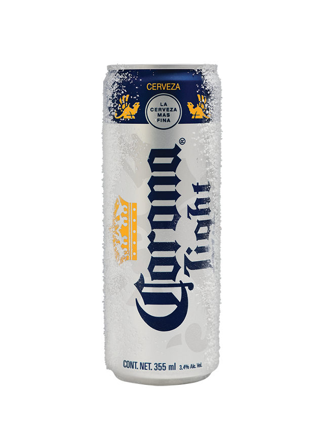 Corona Light Beer Can - 355 Ml