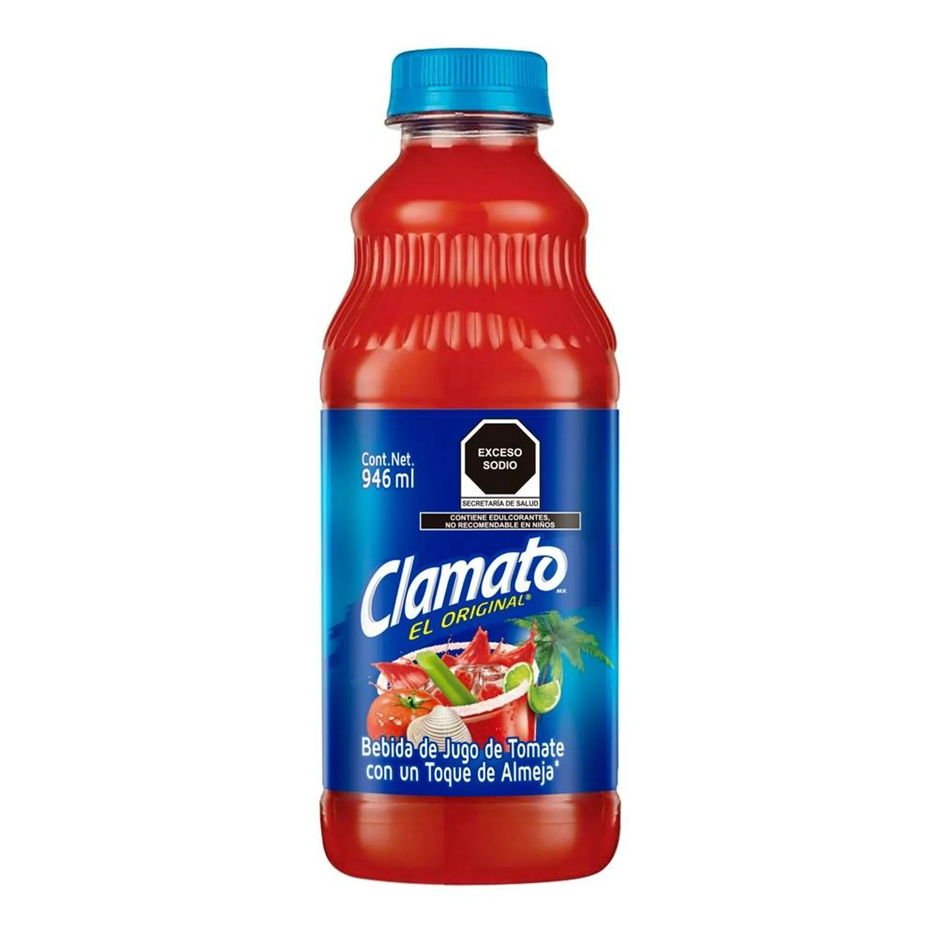 Jugo De Tomate Y Almeja Clamato El Original Pet - 946 Ml