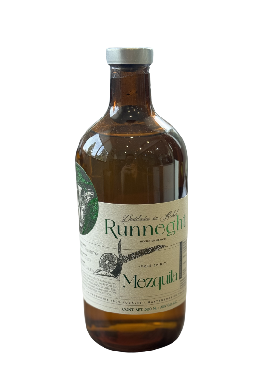 Runneght Mezquila Alcohol-Free Distillate - 500 Ml