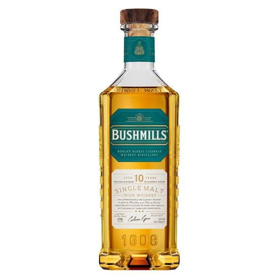 Wkey. Bushmills 10 Years - 750 Ml