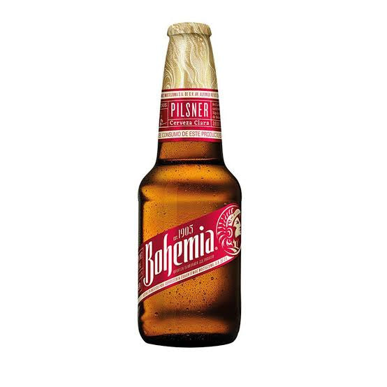 Cerveza Bohemia Clásica Botella - 355 Ml