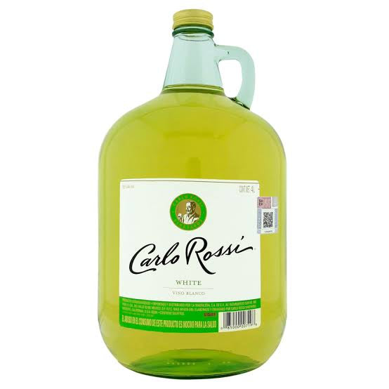 Vino Blanco Carlo Rossi White - 4 L