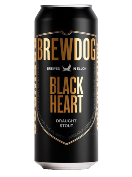 Cerveza Brew Dog Black Heart Lata - 440 Ml