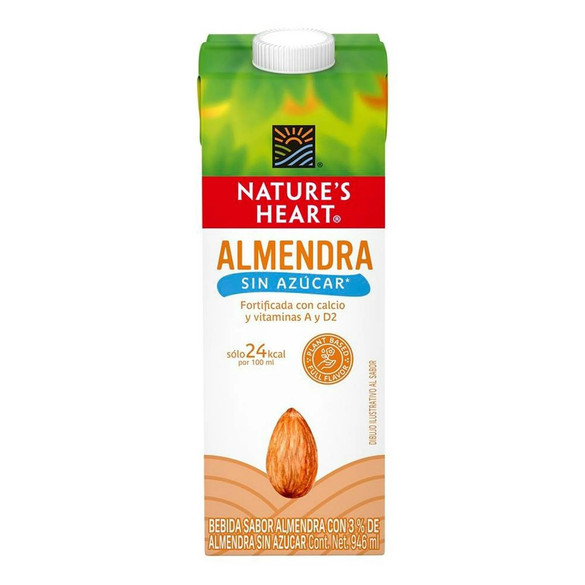 Leche Nature's Heart De Almendra Tetrapack - 946 Ml