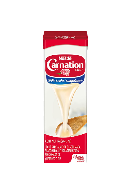 Nestlé Evaporated Milk Carnation Tetrapack - 946 Ml