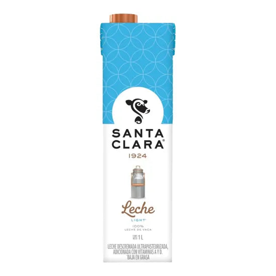 Leche Santa Clara Light Tetrapack - 1 L