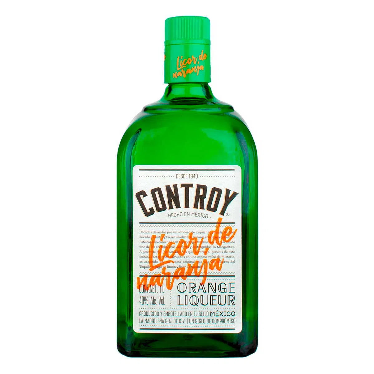 Licor De Naranja Controy - 1 L