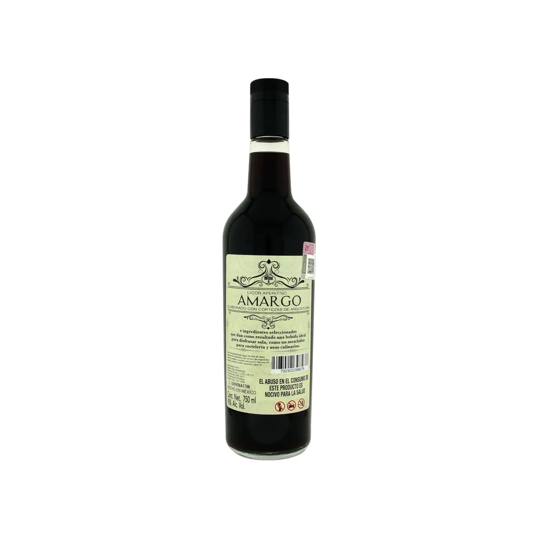 Licor Wind 4 Aperitivo Amargo - 750 Ml