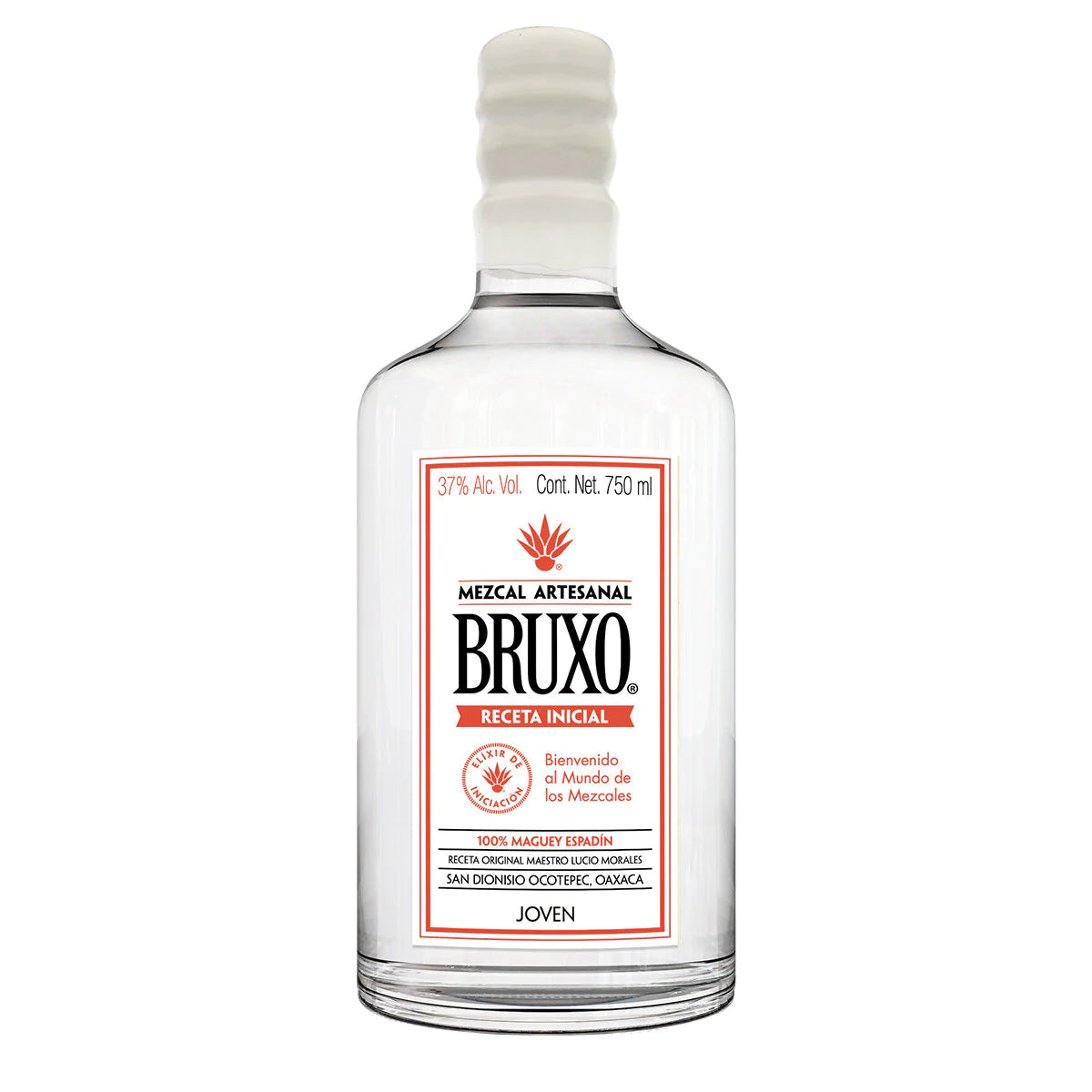 Mezcal Bruxo Joven 100% Receta Inicial - 750 Ml