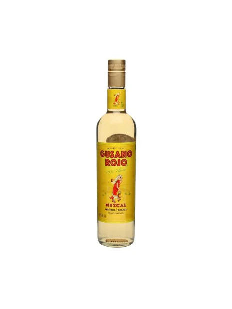 Mezcal Gusano Rojo 100% Aboc Madera/Gusano - 250 Ml